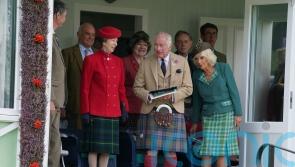 Charles and Camilla join the Highland crowds at annual Braemar Gathering