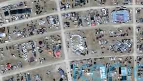 Death investigated at Burning Man festival as revellers stranded by floods