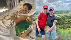 Nine-year-old who went from cross country race to open-heart surgery raises £10k to thank charities
