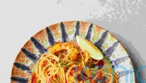 Jamie Oliver’s Tunisian prawn spaghetti recipe