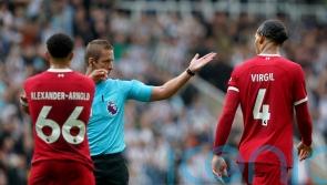 Virgil van Dijk banned for extra game after reaction to red card at Newcastle