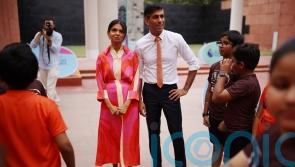 Sunak: The most time I get to spend with wife Akshata Murty is on foreign trips