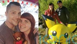 Pokemon-obsessed couple get engaged with Poke Ball and custom card in front of Pikachu and now plan themed wedding