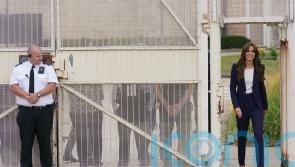 Kate visits prison to learn about charity’s addiction work with prisoners