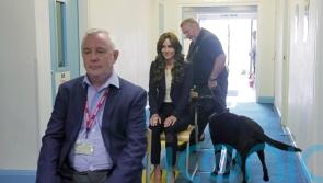 Kate meets ‘amazing’ drug detection dog on prison visit