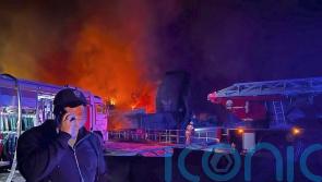 Fire at Crimea shipyard after Ukrainian attack that damaged two ships
