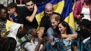 Harry and Meghan join crowds at the Invictus Games in Germany