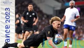 All Blacks bounce back from opening defeat with 11-try defeat of Namibia