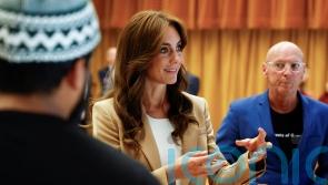 Kate praises ‘really precious’ work of youth intervention charity