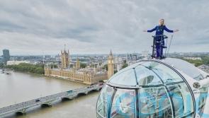 ITV reporter presents weather on London Eye after accepting Tom Cruise challenge