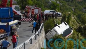 Briton killed as bus plunges into ravine in Montenegro