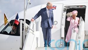 King and Queen arrive in France at start of three-day state visit
