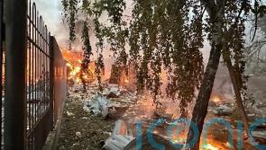 Russia strikes hit cities across Ukraine, killing at least two people