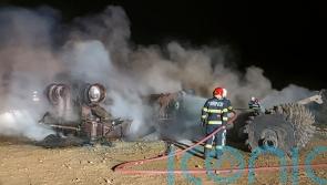 Four killed, five injured in gas blast and fire at Romania construction site