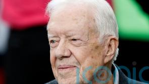 Former president Jimmy Carter appears at peanut festival ahead of 99th birthday
