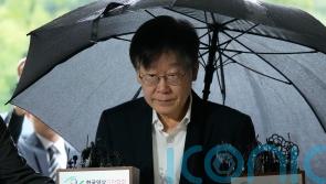 South Korean opposition leader attends court hearing over alleged corruption