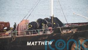 Elite Irish army unit storms cargo ship suspected of drug trafficking