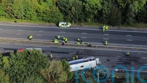 Girl, 14, and school bus driver die following motorway crash