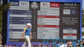 Europe on track as big guns fire early in Ryder Cup singles
