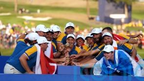 European captain Luke Donald emotional after &lsquo;stressful&rsquo; Ryder Cup win