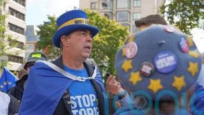 Anti-Brexit campaigner ejected from Tory conference meeting after protest