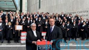 Taoiseach denies criminal justice system is collapsing as barristers strike