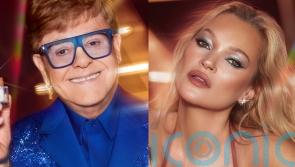 Sir Elton John and Kate Moss mark Christmas song in beauty campaign