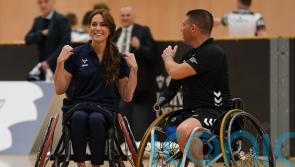 Kate joins World Cup winners for wheelchair rugby league session