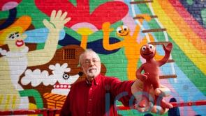 Mural celebrating Aardman characters unveiled