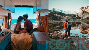 NHS Covid-frontline couple leave UK life behind to travel the world in a campervan for just £1,000 per month