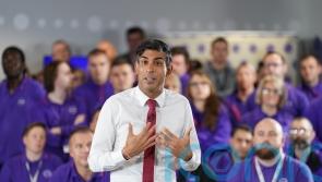 Labour calls Sunak’s mid-party conference visit ‘desperate’