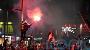 Three arrests at London protests at Israel-Gaza conflict