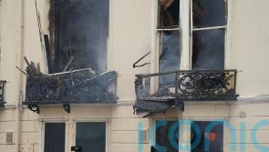 Historic Brighton hotel fire caused by discarded cigarette, fire service says