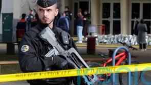 Macron holds security meeting with France on high alert after school stabbing