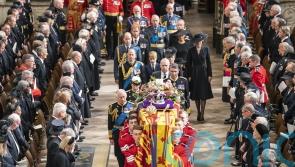 Royal reception for planners of late Queen&rsquo;s funeral and the coronation