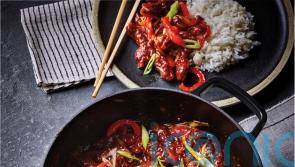 Sabrina Ghayour’s crispy, sticky harissa lamb