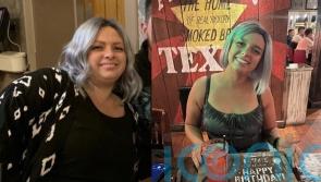 Woman who comfort ate to help cope with alopecia regains her confidence and wins award after losing more than four stone