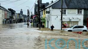 Clean-up under way after Irish towns and villages swamped by Storm Babet floods