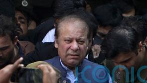 Former Pakistan prime minister Nawaz Sharif returns home ahead of vote
