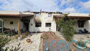 ‘Everything’s gone’ in home burnt by Hamas, says British-Israeli man