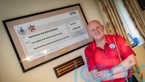 Lottery winner who used money to buy pool table now set to represent England