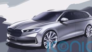 Skoda gives first look at new Superb ahead of upcoming reveal