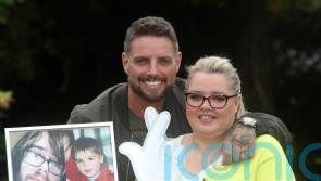 Keith Duffy presents award to founder of autism and suicide prevention charity