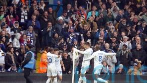 First-half flurry fires Leeds to win over Huddersfield