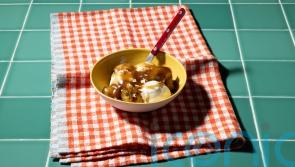 Bananas Foster flambé recipe from Brie Larson’s new TV show Lessons In Chemistry