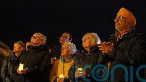Candle-lit cathedral vigil calls for ‘human solidarity’ amid conflict