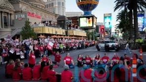 Las Vegas hotel workers threaten strike which could impact Formula One weekend