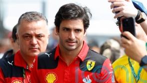Carlos Sainz leads Ferrari one-two in Brazilian Grand Prix practice