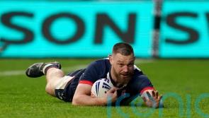 Elliott Whitehead ends international career with try as England whitewash Tonga