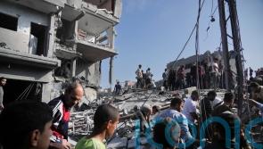 Warplanes strike Gaza refugee camps as Israel rejects call to suspend fighting